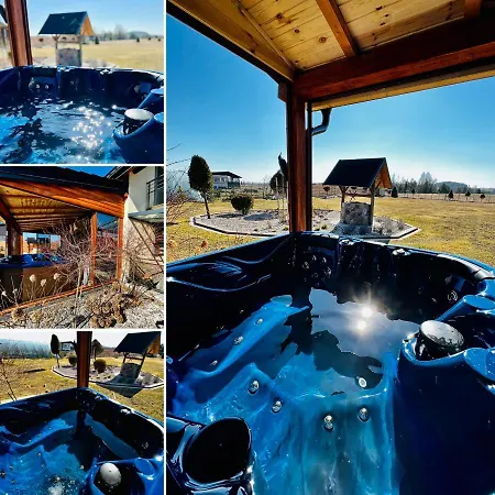 Na Mazurach Ze Spa, Basenem I Jacuzzi 别墅 Giże