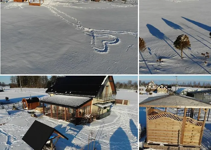 Willa Na Mazurach Ze Spa, Basenem I Jacuzzi *