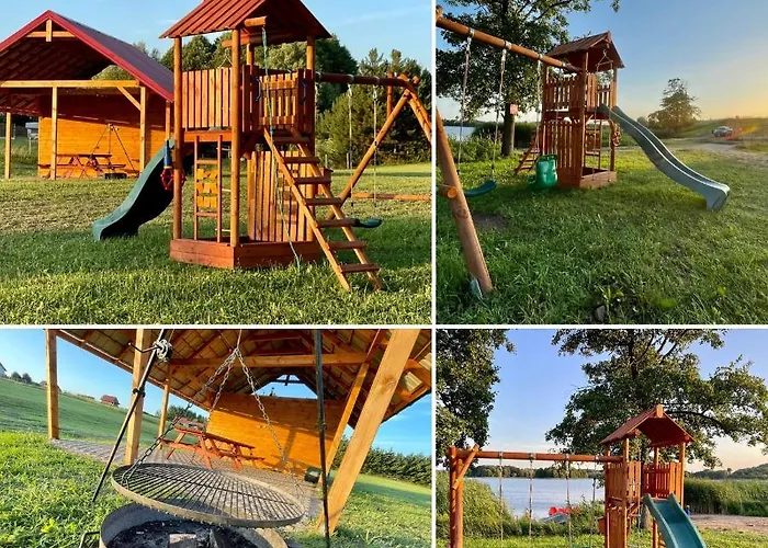 Na Mazurach Ze Spa, Basenem I Jacuzzi Giże