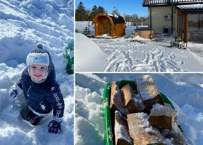 Na Mazurach Ze Spa, Basenem I Jacuzzi Vila *