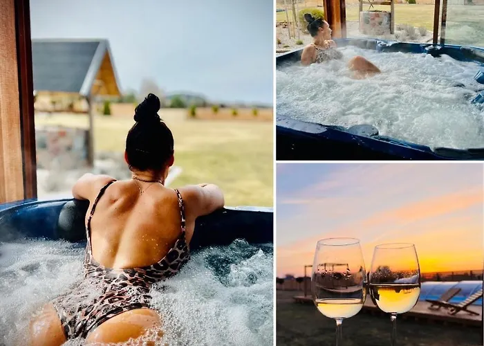 Na Mazurach Ze Spa, Basenem I Jacuzzi Giże