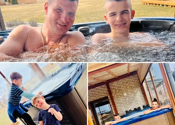 Na Mazurach Ze Spa, Basenem I Jacuzzi Giże